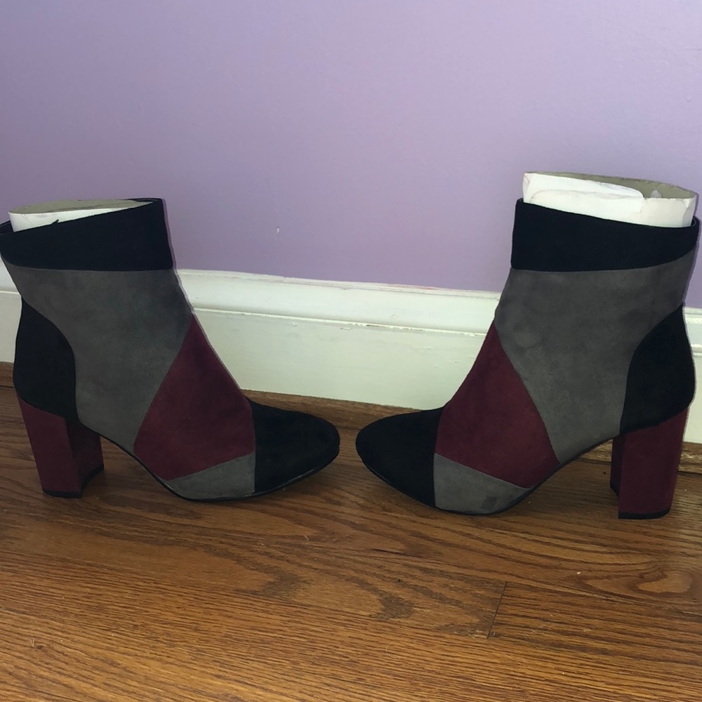 Diba tri colored booties